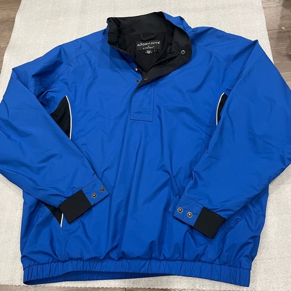 [L]DryJoys by Footjoy Blue Golf Jacket - Picture 1 of 8